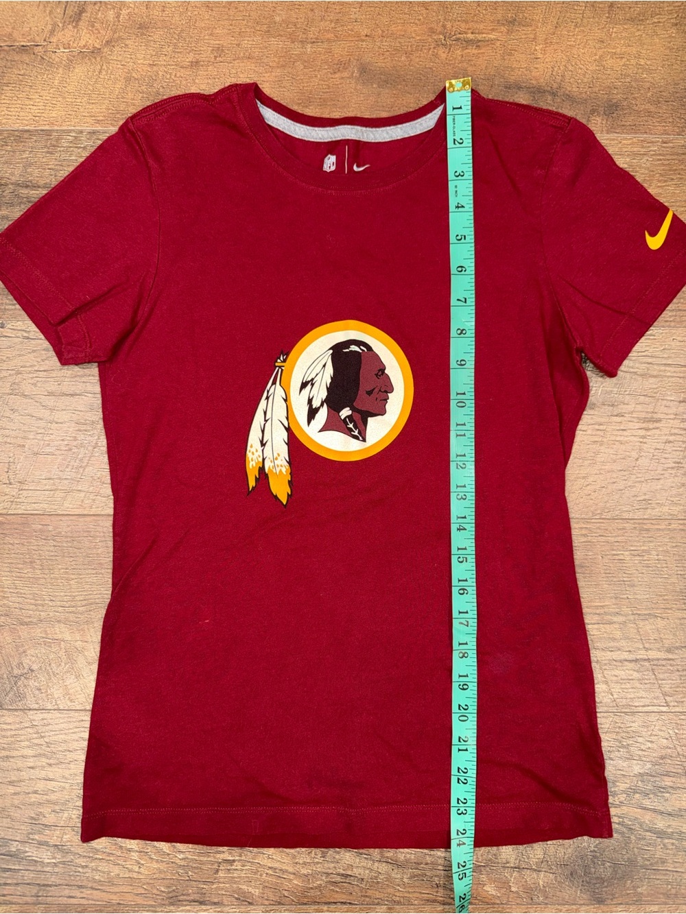 Washington Redskins Nike Burgundy Short Sleeve Tee Washington Commanders - Picture 7 of 10